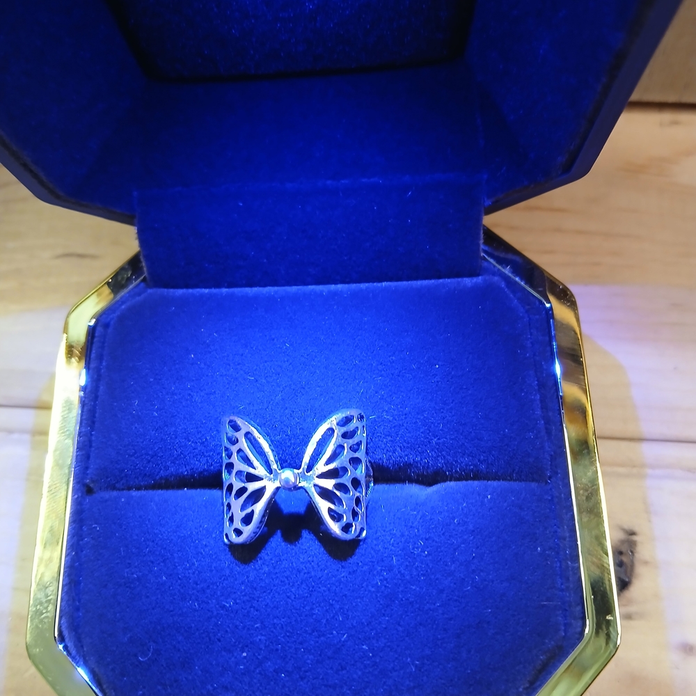 Silver Butterfly Ring - Delicate Women's Jewelry